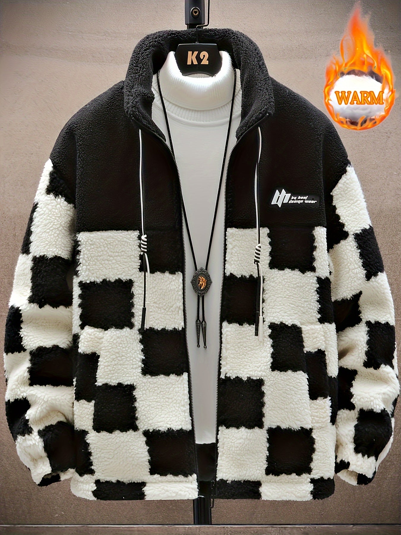 Men's Warm Thick Fleece Cardigan