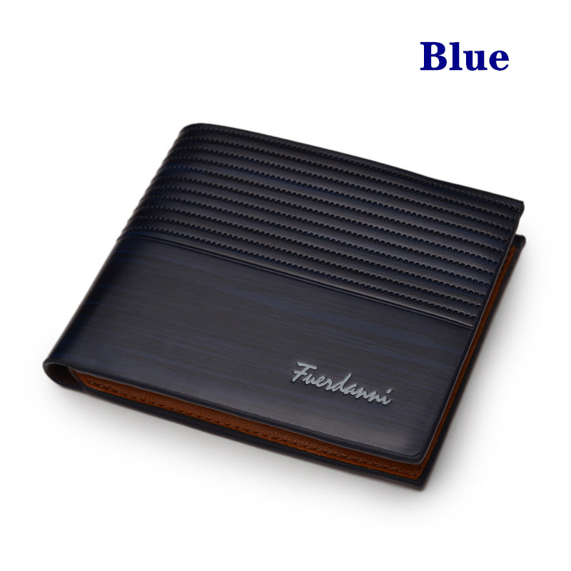 1pc Retro Style Men's PU Leather Wallet