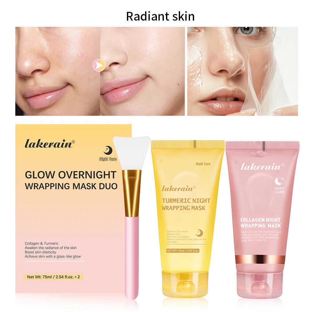Korean Deep Collagen Mask Peel Off Mask Face Anti Wrinkle Lifting