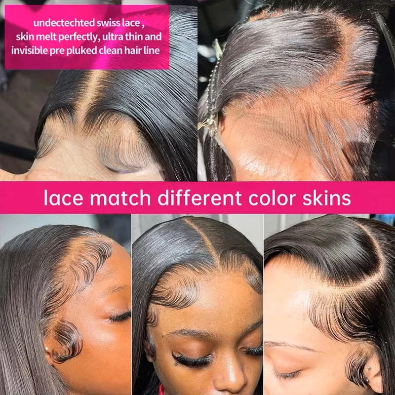 30 40 Inches Ready To Wear Pre-Cut Lace 13x4 Lace Front