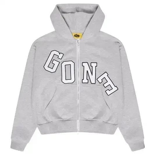 Harajuku Casual American Style Letter Print Streetwear Two Piece Set Hoodies Mens Sweatshirt Y2k Sweatpants Oversized Zip Hoodie