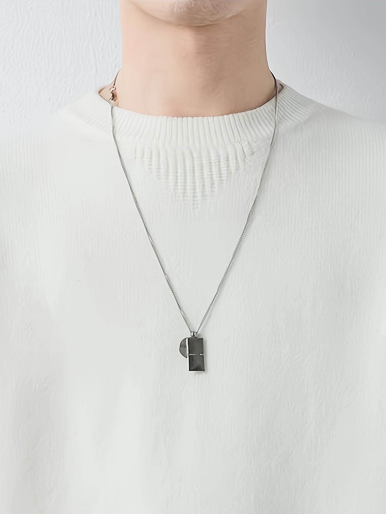 Cozy Knit Crew Neck Sweater - Men