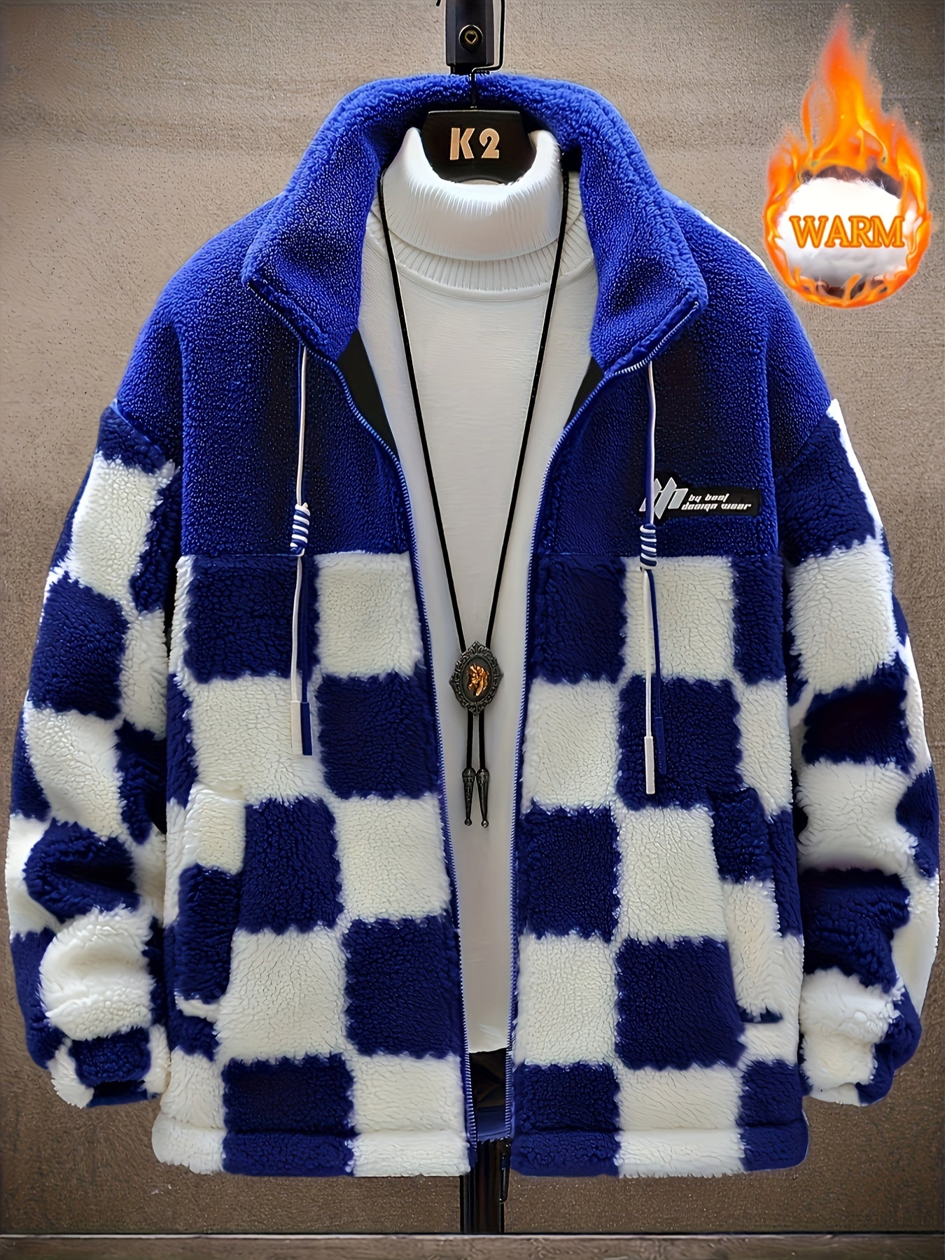Men's Warm Thick Fleece Cardigan