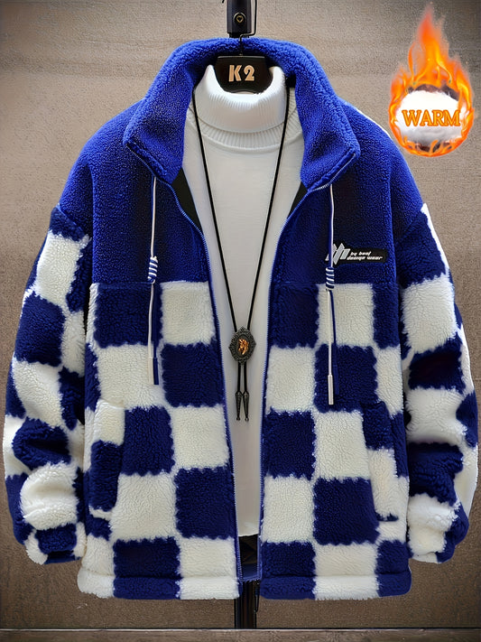 Men's Warm Thick Fleece Cardigan