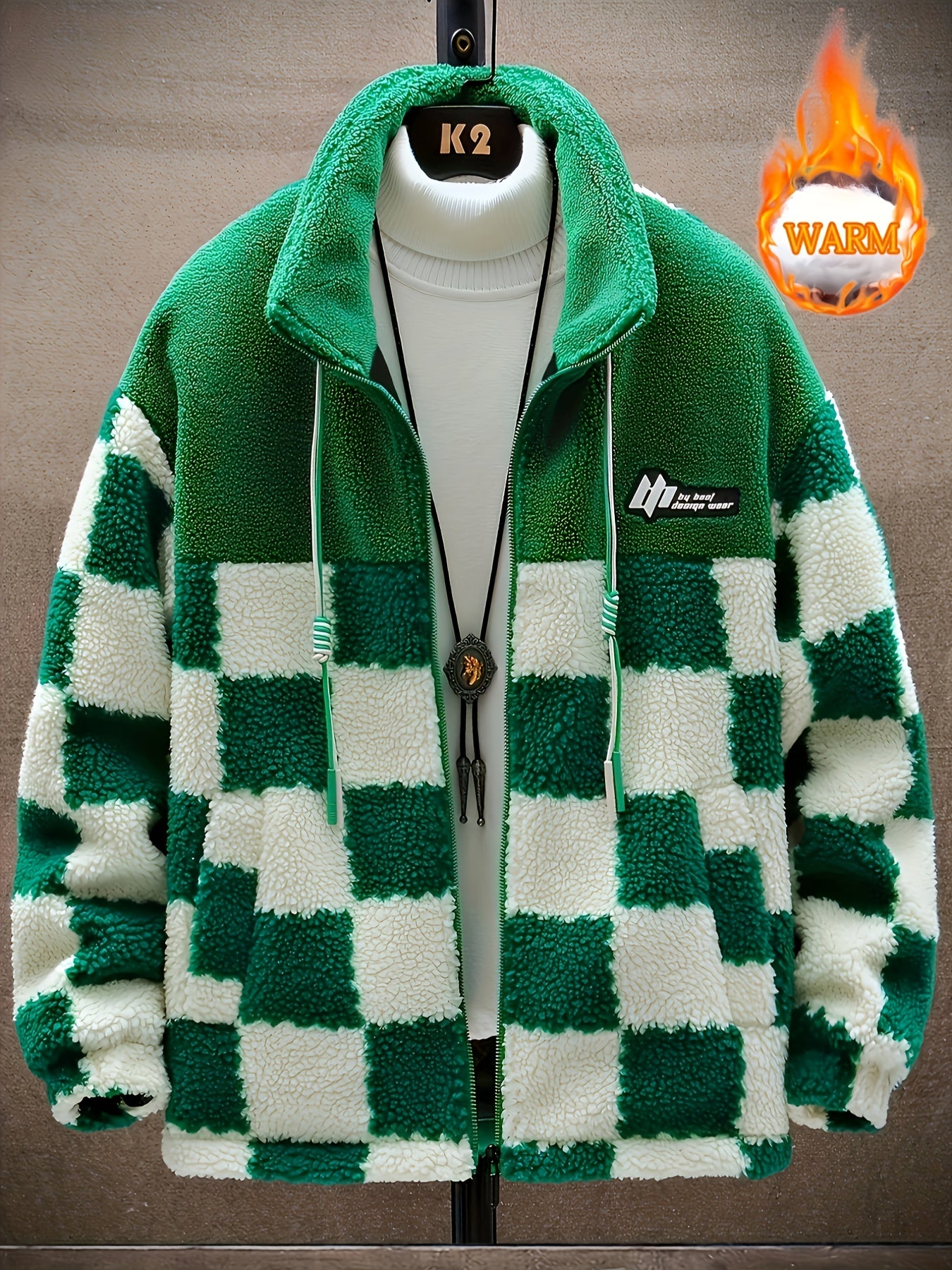 Men's Warm Thick Fleece Cardigan