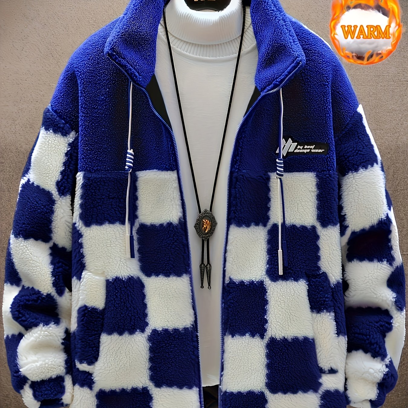 Men's Warm Thick Fleece Cardigan