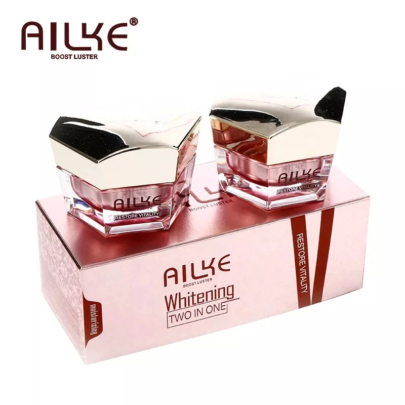[INDUSTRY] AILKE Lightening Cream, Antioxidant, Glowing, Reduce Spots Whitening Set for All Skin Types