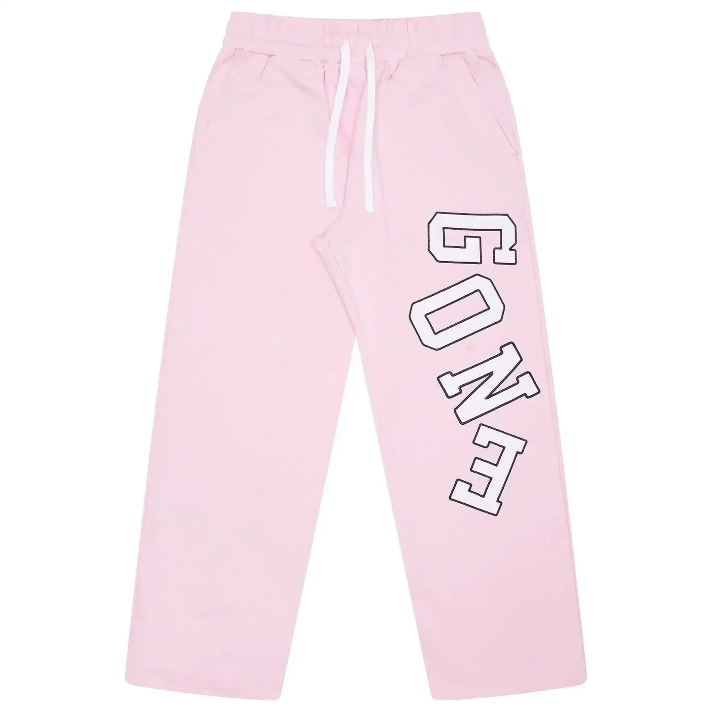 Harajuku Casual American Style Letter Print Streetwear Two Piece Set Hoodies Mens Sweatshirt Y2k Sweatpants Oversized Zip Hoodie