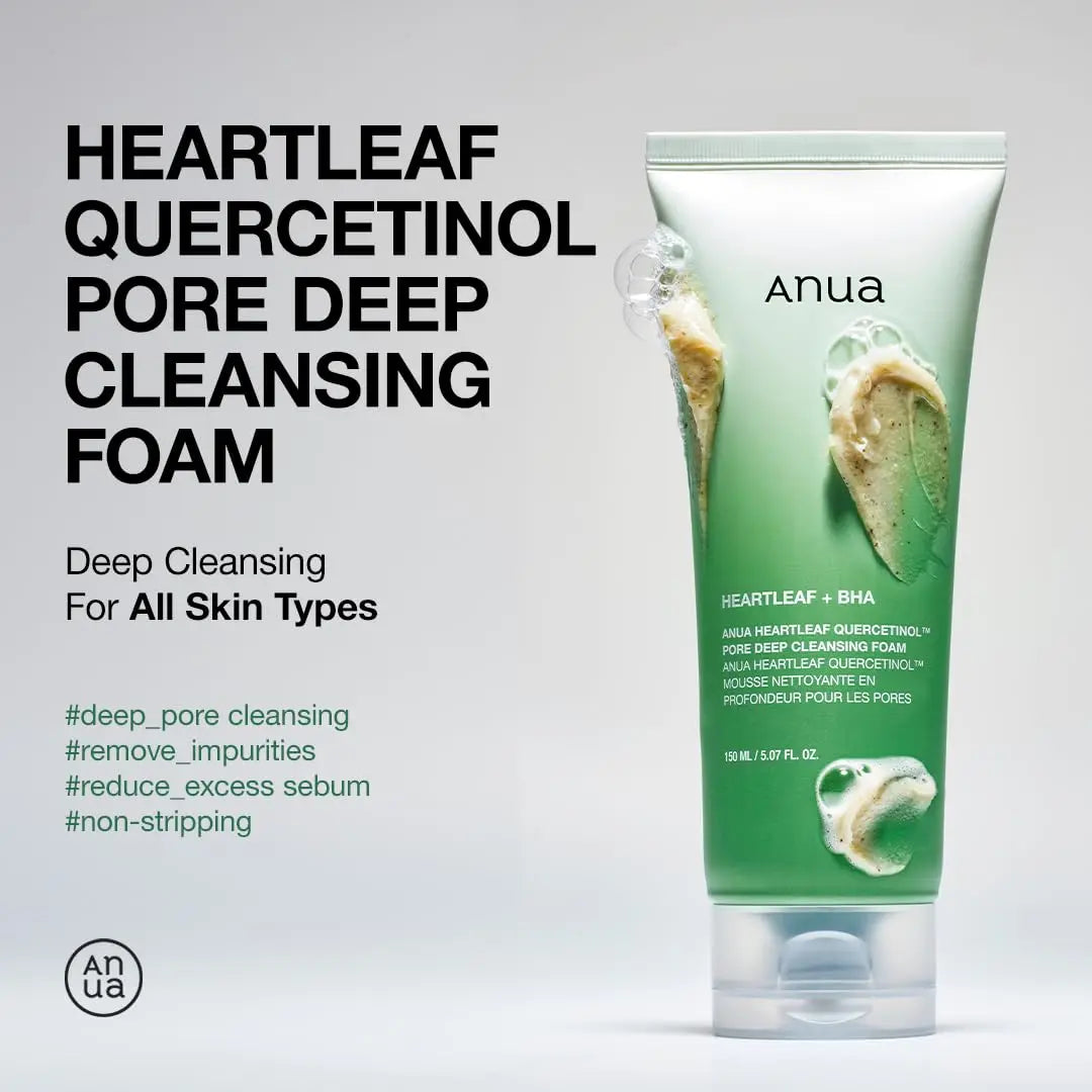 ANUA Heartleaf Houttuynia Cordyceps Facial Cleansing Pores Deep Cleansing Makeup Remover Gentle and Non-irritating 200ml