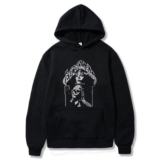 [INDUSTRY] Fleece Eletric Wizard Graphic Hoodie