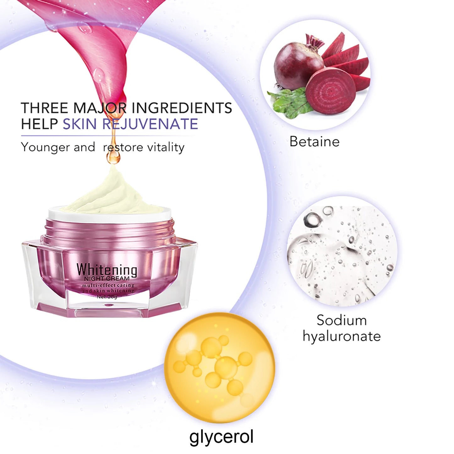 [INDUSTRY] AILKE Lightening Cream, Antioxidant, Glowing, Reduce Spots Whitening Set for All Skin Types