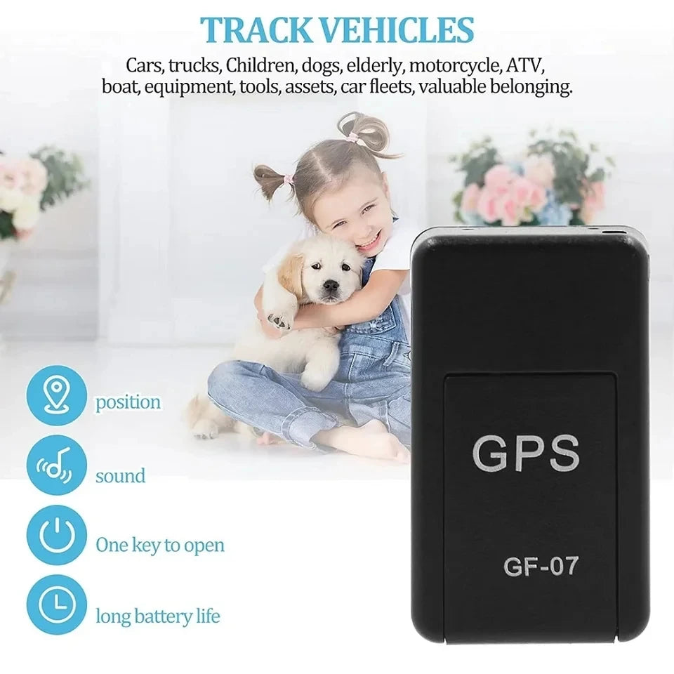 Micro Magnetic GPS Tracker, Real-time Anti-theft Tracking Monitor, Personal Anti Loss Positioning Mini GPS