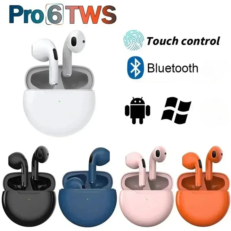 [INDUSTRY] Pro 6 TWS Wireless Bluetooth Headset