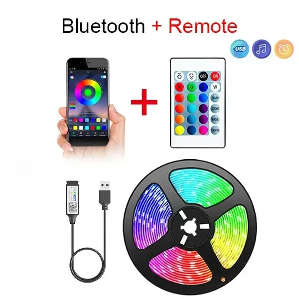 [INDUSTRY] 5V RGB LED Strip Lights Smart Bluetooth
