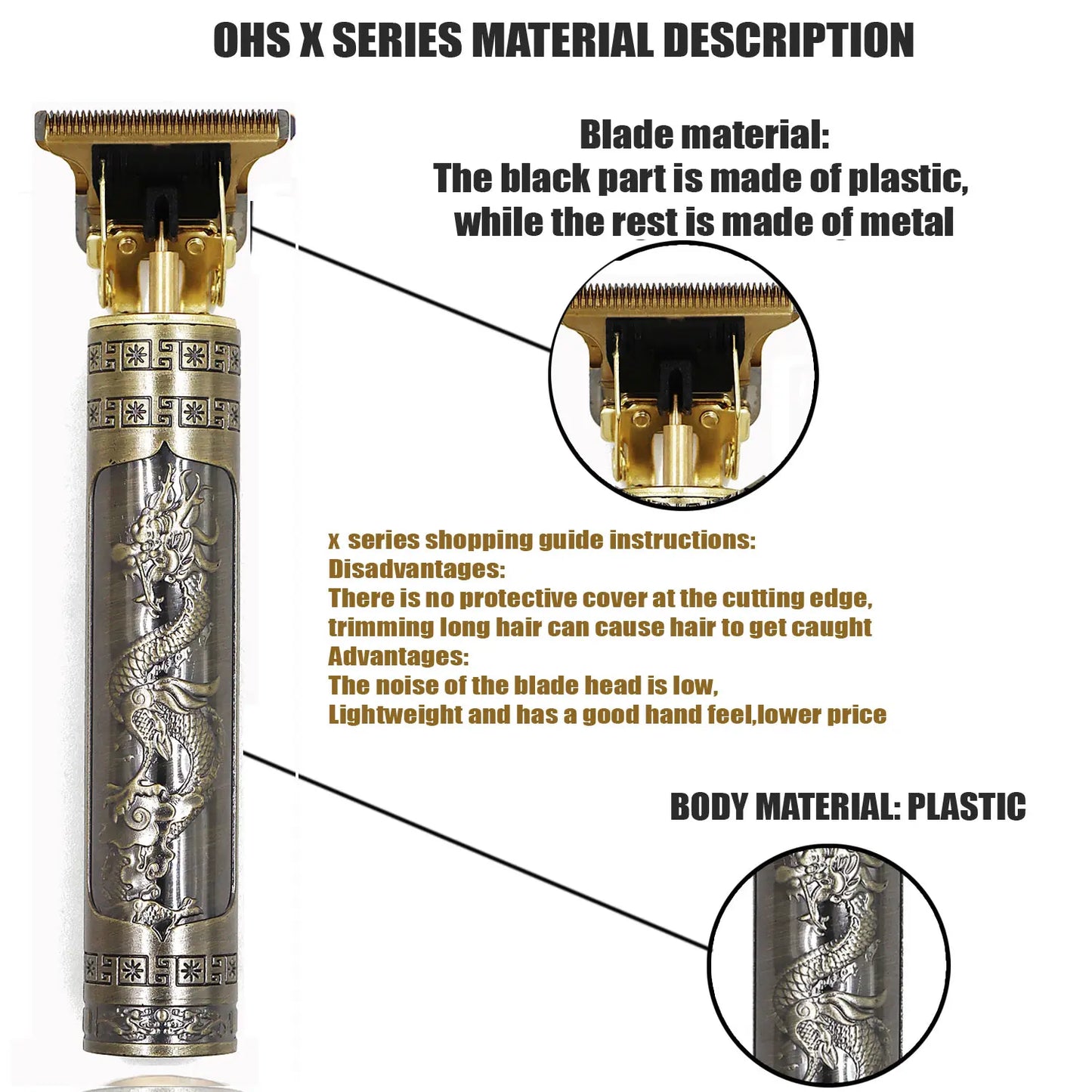 Hair Clipper  Body Hair Trimmer Men Haircut Machine 0mm Barber Shaver