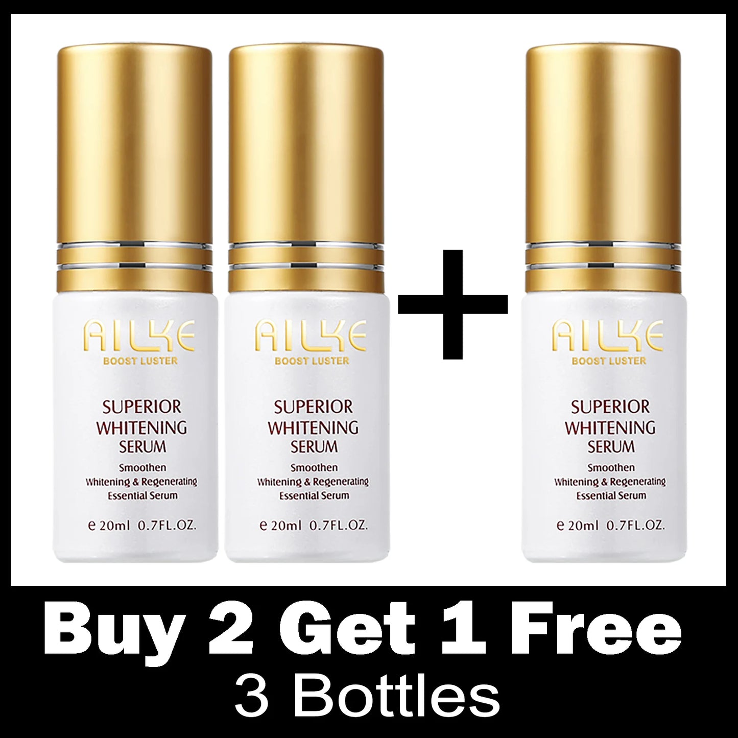 [INDUSTRY] AILKE Super Lightening Face Serum, Moisturizes, Hydration,Vitamin C, Fast Results