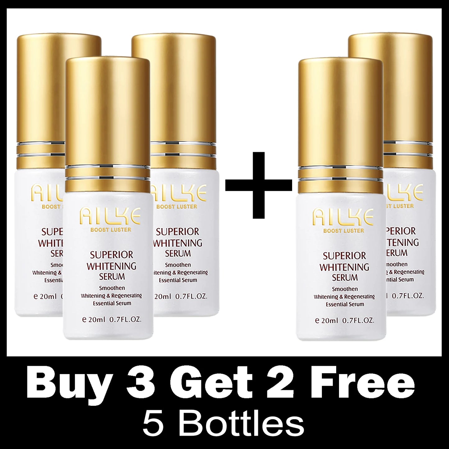 [INDUSTRY] AILKE Super Lightening Face Serum, Moisturizes, Hydration,Vitamin C, Fast Results