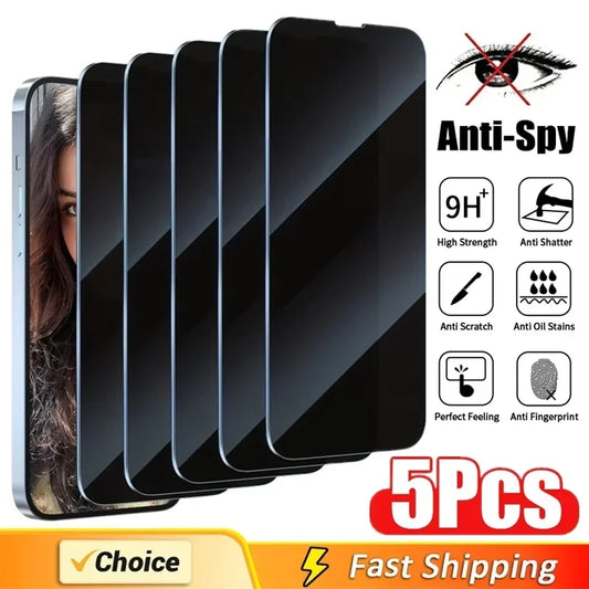 Full Cover Privacy Screen Protector For All iPhone