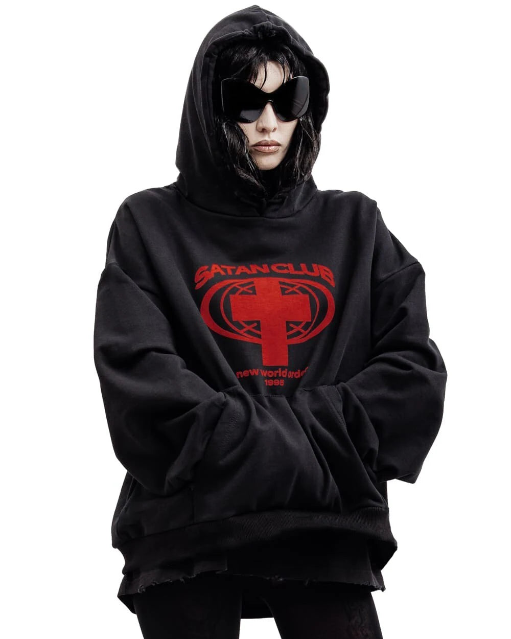 [INDUSTRY] Oversized Graphic Streetwear Hoodie