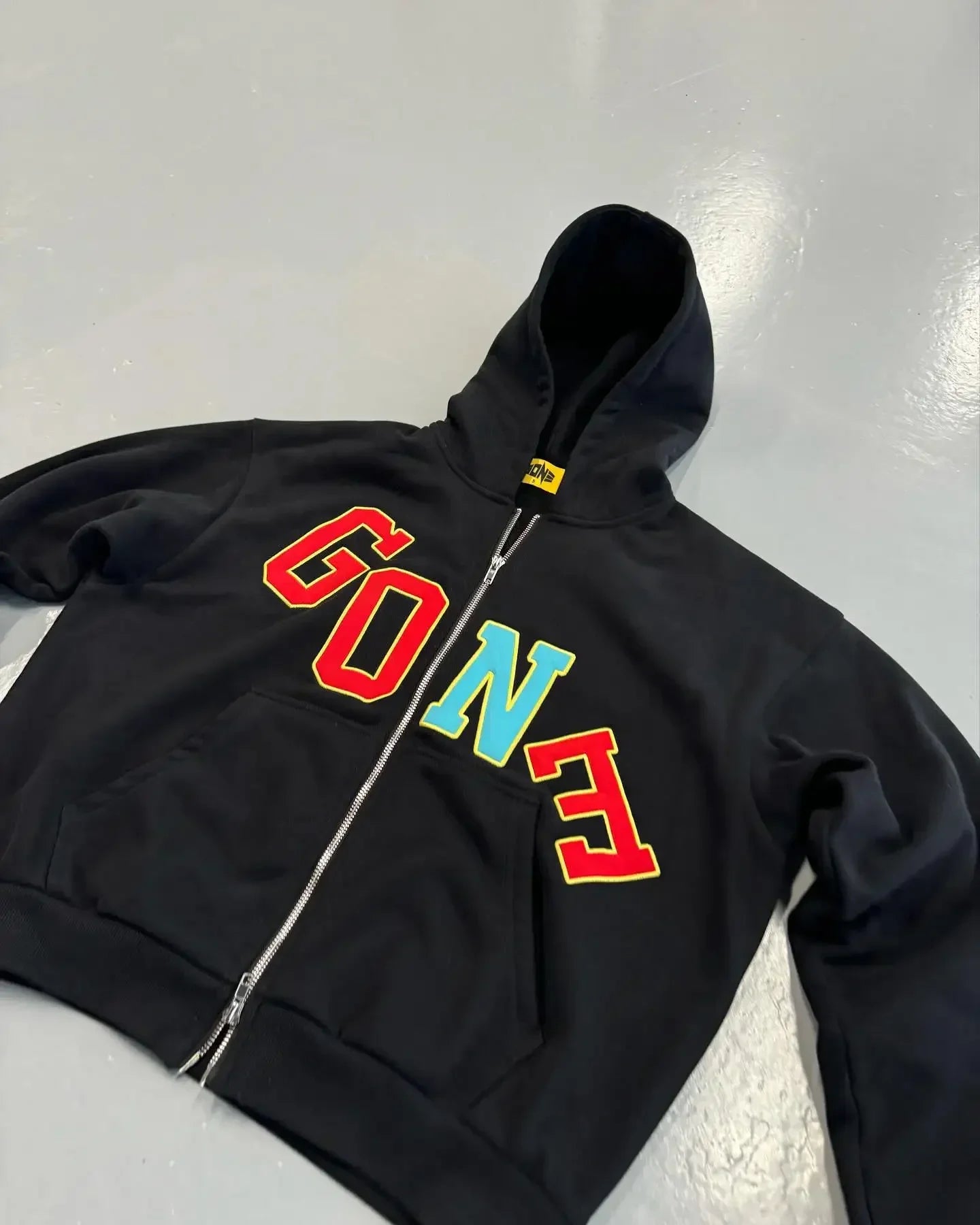 Harajuku Casual American Style Letter Print Streetwear Two Piece Set Hoodies Mens Sweatshirt Y2k Sweatpants Oversized Zip Hoodie