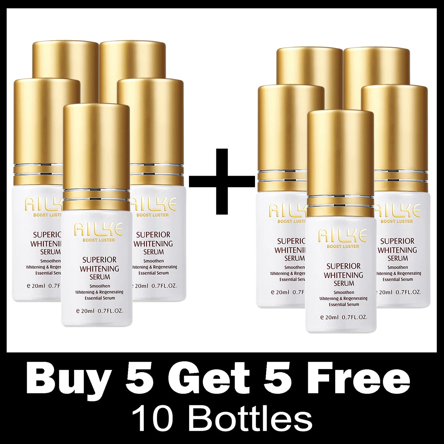 [INDUSTRY] AILKE Super Lightening Face Serum, Moisturizes, Hydration,Vitamin C, Fast Results