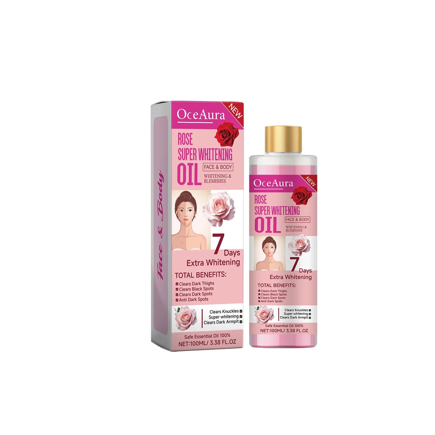 [INDUSTRY] Body Lightening Oil Remove Melanin Soothe Skin Brighten Turmeric Oils