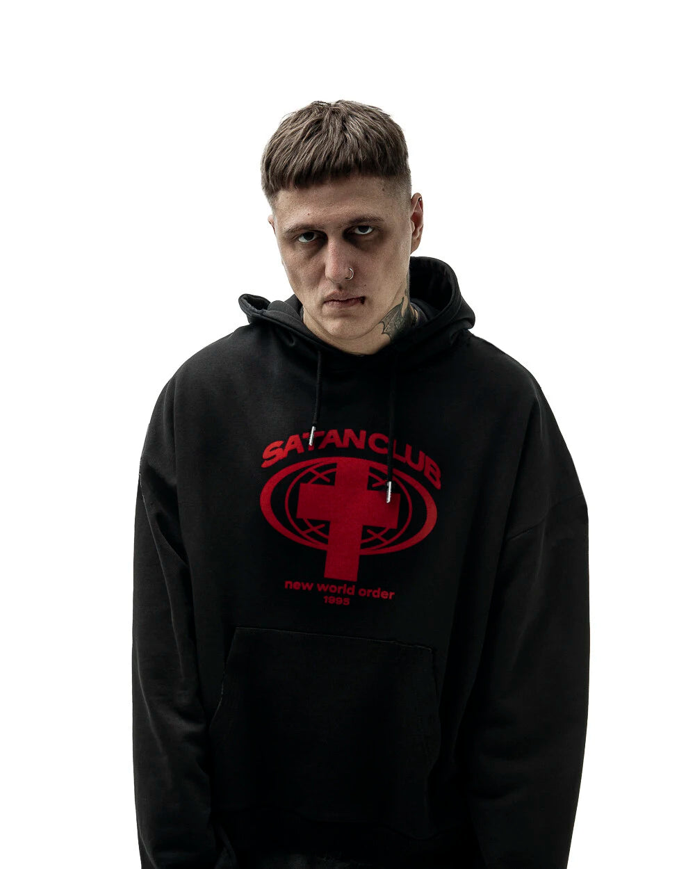 [INDUSTRY] Oversized Graphic Streetwear Hoodie